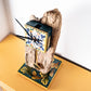 Prescia - driftwood  pendulum clock