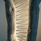 Vossia - driftwood rope lamp  with ceramic