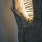 Vossia - driftwood rope lamp  with ceramic