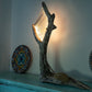 Scanazzata - diftwood rope lamp